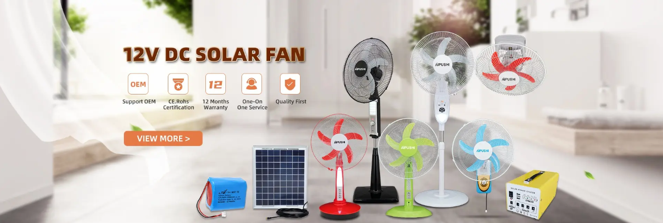 solar powered fan